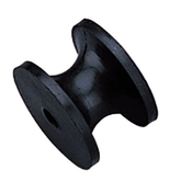 Sea-Dog Replacement Short Bow Roller - Natural Rubber/Brass Insert 328059-1